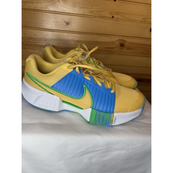 Nike Shoes - Nike Zoom Challenge Women's Pickleball Size 10 (Topaz Gold/Blue Hero/White) NEW